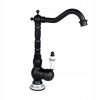 Kuchynská batéria - Kuchynský faucet stojaci vysoký retro čierny (Kuchynská batéria - Kuchynský faucet stojaci vysoký retro čierny)
