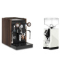 Biepi Sara PID, black/wood + Eureka Mignon Bravo, CR white