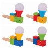 Bigjigs Toys Fúkacia lokomotíva s balónikom 1 ks
