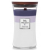 WoodWick Trilogy Evening Luxe - vonná sviečka s praskajúcim knôtom - 609,5 g