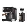 Ascaso Steel UNO PID, Black&Wood + Eureka Mignon Zero, CR black
