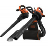 BLACK&DECKER Elektrický záhradný vysávač/fukár/drvič 3v1 3000W BEBLV301