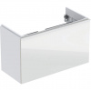 Geberit Acanto - Skrinka pod umývadlo 900 mm, lesklá biela 500.616.01.2
