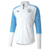 Pánská tréninková bunda Puma MC FC Stadium Jacket 2020/21 - Velikost XL – oficiální tréninková bunda Puma Manchester City v bílo-modrém provedení, která spojuje funkčnost a styl ikonického klubu.