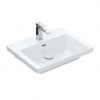 Villeroy & Boch Subway 3.0 Umývadlo, 60x47 cm, s prepadom, otvor na batériu, CeramicPlus, alpská biela 4A7060R1
