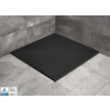RADAWAY KYNTOS C BLACK 100 x 100cm sprchová vanička štvorcová nízka, liaty mramor, čierna, HKC100100-54