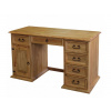 Písací stôl MEXICANA BIR14 so šuplíkom Barevné provedení: Lak - bezbarvý
