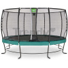 Trampolína s ochrannou sieťou Lotus Premium Exit Toys priemer 427 cm zelená