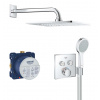 Grohe Grohtherm SmartControl Sprchový set Perfect s podomietkovým termostatom, 2 prúdy, chróm 34742000-GR