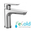 batéria AQS umývadlová stojanková vyššia, bez odtok. garnitúry s eCold Start Technology, DAKOTA