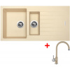 Sinks PERFECTO 1000.1 Sahara + Vitalia GR G16350