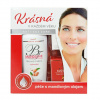Body Tip Mandľa denný krém 50 ml + nočný krém 50 ml + telové mlieko 400 ml darčeková sada