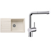 Set Blanco Legra XL 6 S + Blanco Linus-S Chróm biela soft