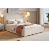 Čalúnená posteľ BED 8 160x200 bouclé béžová