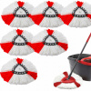 6 x VLOŽKY DO ROTAČNÉHO MOPU MOP NÁHRADA VILEDA TURBO MEGA ABSORPČNÁ VLOŽKA
