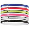Súprava čeleniek NIKE Swoosh Headbands 6-pack Red-Royal-Volt