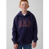 GAP Detská mikina s logom VintageSoft Tmavomodrá M Tmavomodrá Tmavomodrá