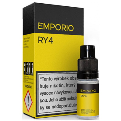 e-liquid Emporio RY4 10ml Obsah nikotinu: 0 mg