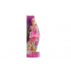 Barbie Modelka - růžové květinové šaty HJT02 TV 1.9.-31.12.