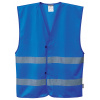 Portwest F474 IONA Reflexná vesta L/XL, Kráľovská modrá