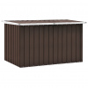 vidaXL Záhradný úložný box hnedý 149x99x93 cm 46268