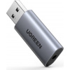 Ugreen Audio adaptér UGREEN CM383, USB na 3,5 mm mini jack, AUX