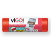 viGO! Vrecia odpadkové LDPE červený 60l / 10 ks 60x80cm