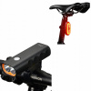 Bicykel osvetľovacia médiá-tech mt2201 400 lm batéria (Predná strana bicykla+zadná LED Cree XML-T6)