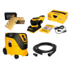 Set bruska Mirka DEOS 535 CV + Vysavač Mirka 1230L PC +Brusné papíry