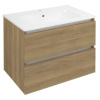 Sapho EZARA umývadlová skrinka 69,8x52x46cm, dub cuneo EZ701-2525
