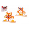 Vkladačka Teddies Skladačka Líška drevo 19ks (6927049006890)