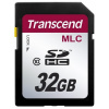Transcend 32GB SDHC (Class 10) MLC průmyslová paměťová karta (bez adaptéru], 20MB/s R, 16MB/s W