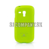 Silikónový obal Samsung S III Mini – Jelly Glittery – limetková