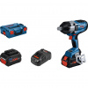 Bosch Akumulátorový rázový uťahovač GDS 18V-1050 H, L-Boxx, 8 Ah ProCORE 06019J8502