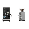 Profitec GO, black + Eureka Mignon Libra, CR grey