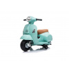 mamido Detský elektrický skúter Vespa 300 Mini tyrkysový