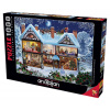 ANATOLIAN Puzzle Dom cez Vianoce 1000 dielikov