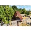 Corgarden Ptačí krmítko VELA 1041 25 x 25 x 20 cm Corten