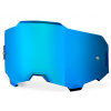 plexi ARMEGA, 100% (modré chromové, Anti-fog) M152-242