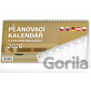 NOTIQUE Stolový Plánovacie s európskymi sviatkami 25 x 12,5 cm 2025