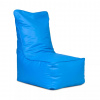 INTERMEDIC SK - Sedací vak Kreslo ELEGANT z ekokože | ergonomické kreslo 105×85×40 cm, 350 l Farba: E19 - Modrá svetlá (Ekokoža)