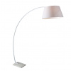 ACA DECOR Stojacia lampa LENNON max. 60W/E27/230V/IP20, biela