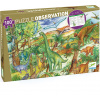 DJECO Puzzle Dinosaury 100 dielikov DJECO Puzzle Dinosaury 100 dielikov