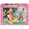 Educa Puzzle Disney Princess 500 dielov a fix lepidlo 17723