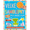 Velké samolepky pre malé ruky Farby a tvary