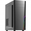 Zalman case miditower T8, bez zdroje, ATX, 1x 120mm ventilátor, 1x USB 3.0, 2x USB 2.0, RGB, černá