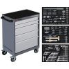 Dílenský vozík BT700s 5 zásuvek + nářadí 3 moduly 259ks COMPLETO EVA Basic Line
