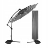 Záhradný slnečník - ND32_L43G L43G Garden dáždnik 3M s LED (ND32_L43G L43G Garden dáždnik 3M s LED)