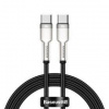 Kábel Baseus CATJK-D01 Cafule USB-C / USB-C 100W 5A, 2m, černý