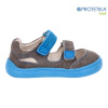 Protetika - barefootové polootvorené topánky TERY grey-v ext. sklade